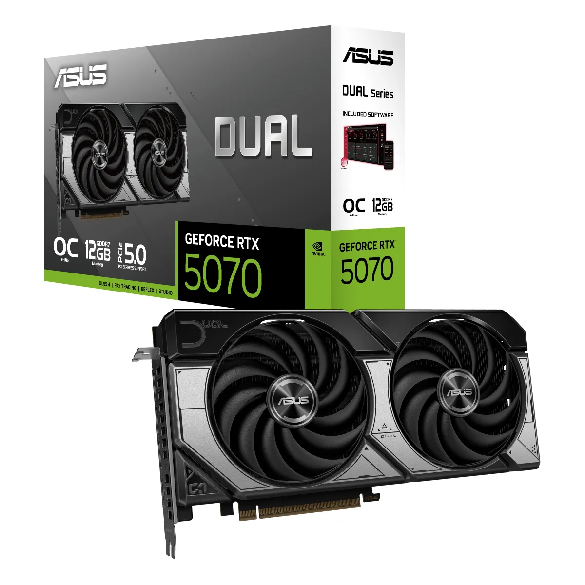 DUAL-RTX5070-012G GDDR7 VGA