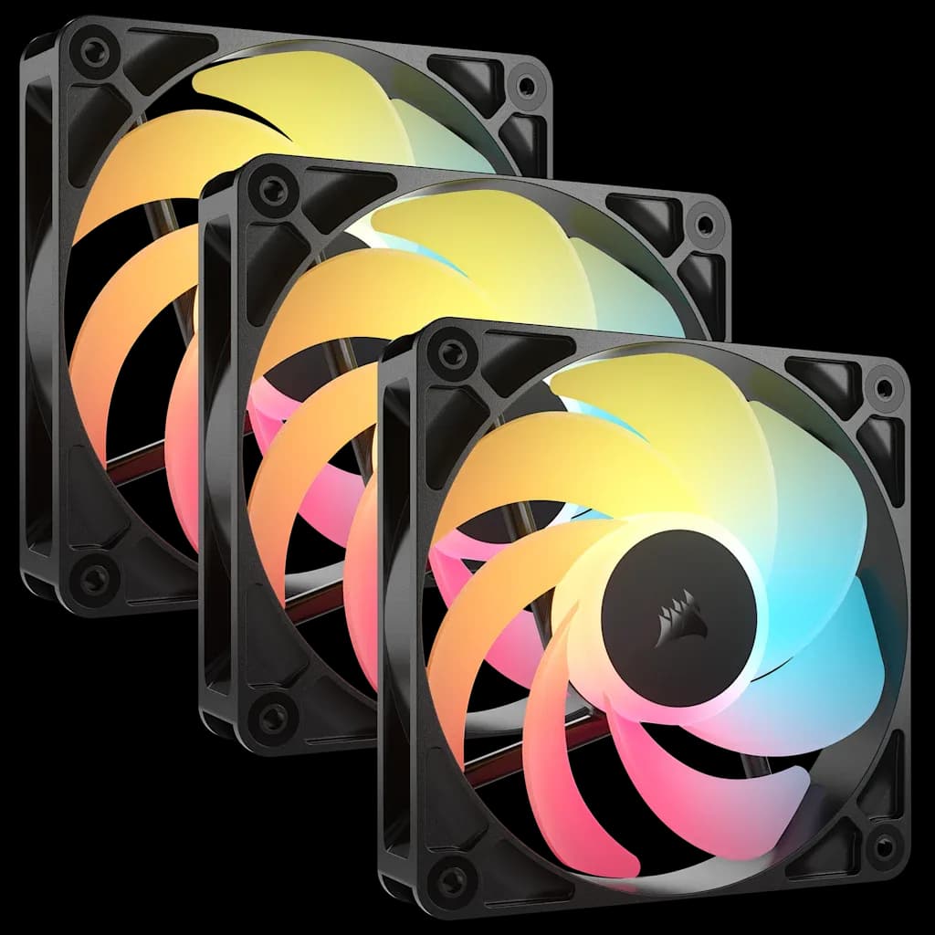 RS120-R ARGB 120mm PWM Reverse Fans Triple Pack CO-9050196-WW