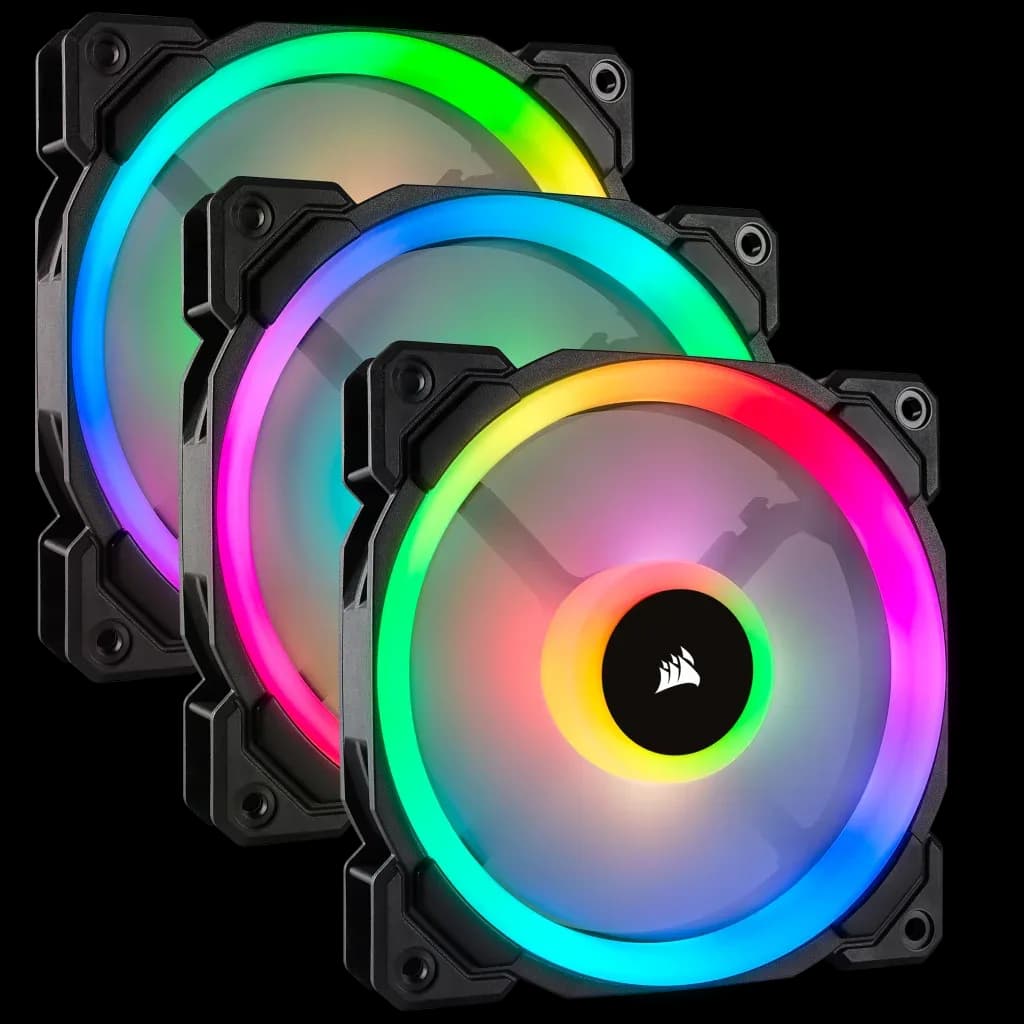 LL120 3 RGB PWM Fan Triple Pack w/Lighting CO-9050072-WW