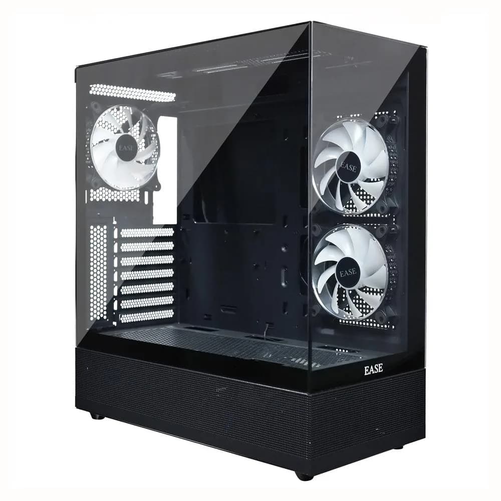 EC123B INFINITY ARGB Fan 120*3 two side temper Glass