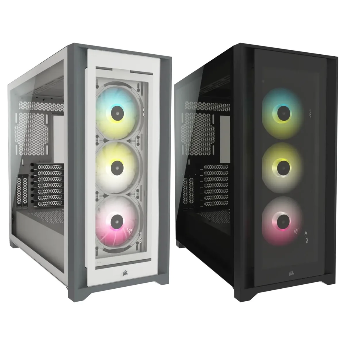 iCUE 5000X RGB Tempered Glass Black CC-9011212-WW