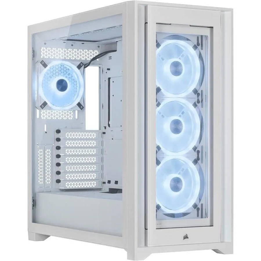 iCUE 5000X RGB QL Edition Mid-Tower WHITE CC-9011233-WW