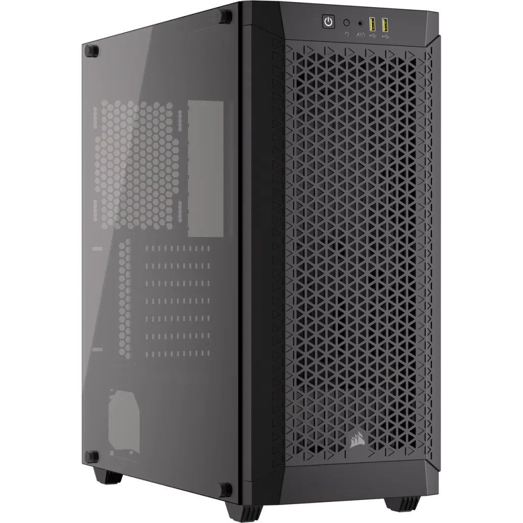 480T Airflow Tempered Glass Mid-Tower Black CC-9011271-WW