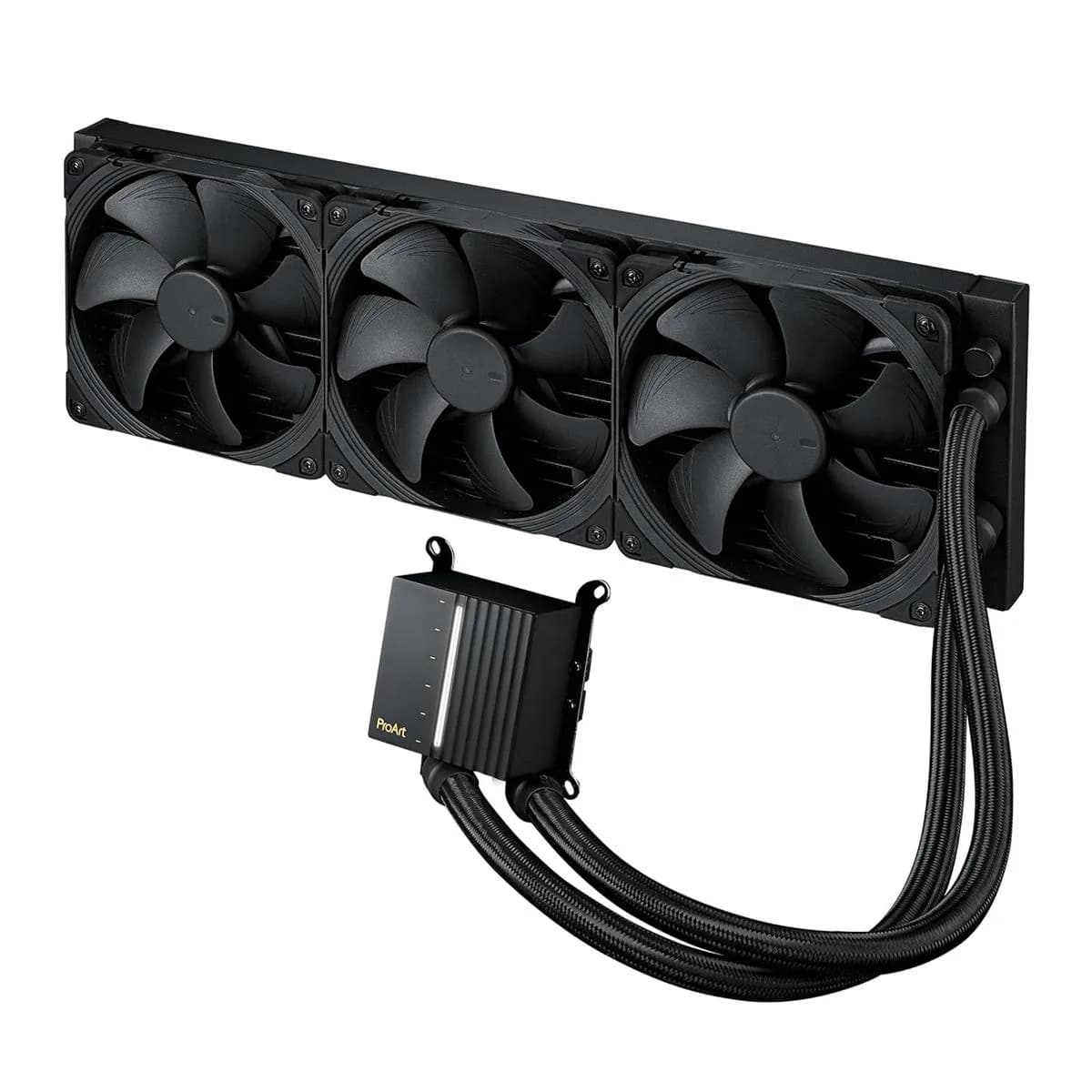 ProArt LC 420 all-in-one CPU liquid cooler with illuminated system