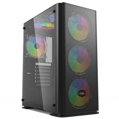 EC144B ARGB Fan 140*4 spacious & Best Air flow temper Glass*1